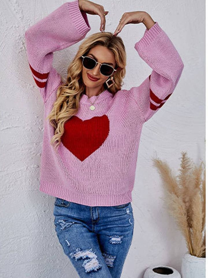 Loose Love Patchwork Sweater