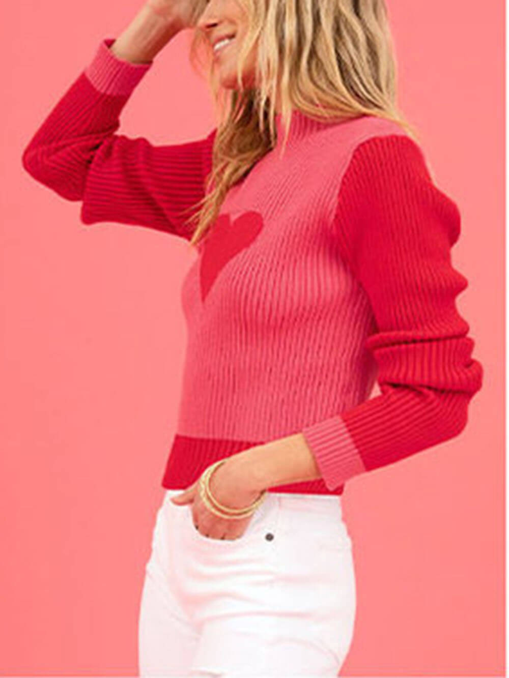 Valentine Love Turtleneck Sweater