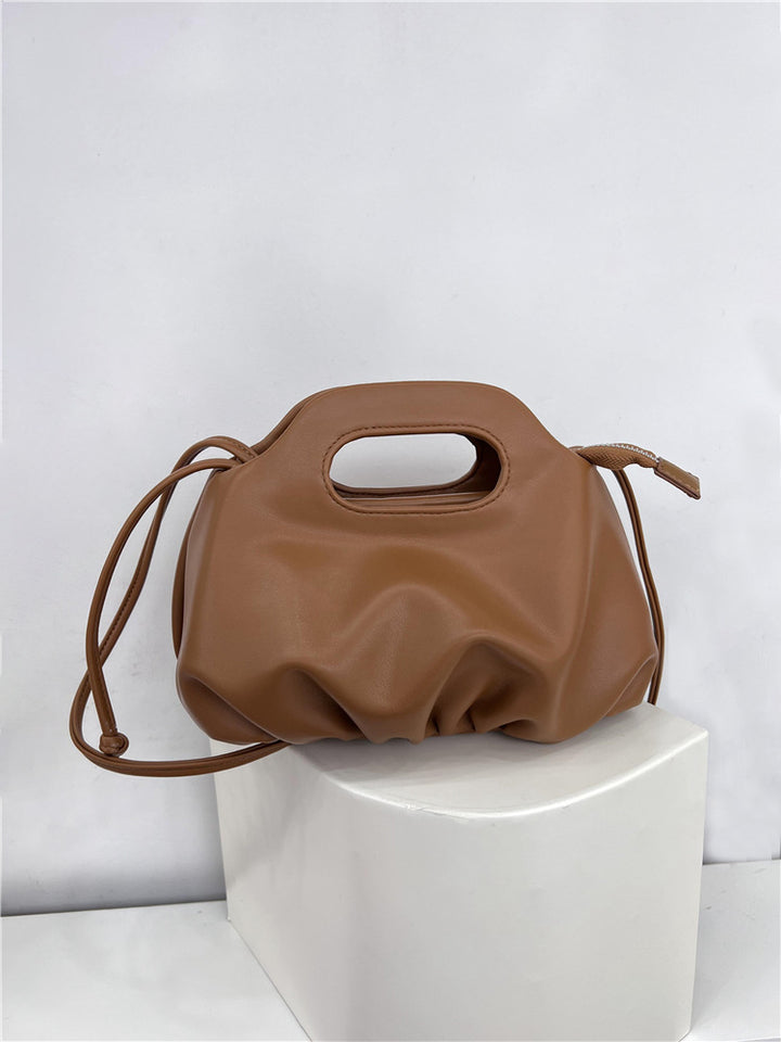 حقيبة يد كروس بكتف واحد متعددة الاستخدامات ذات لون نقي
