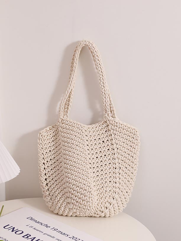Woven Tote Holiday Beach Bag