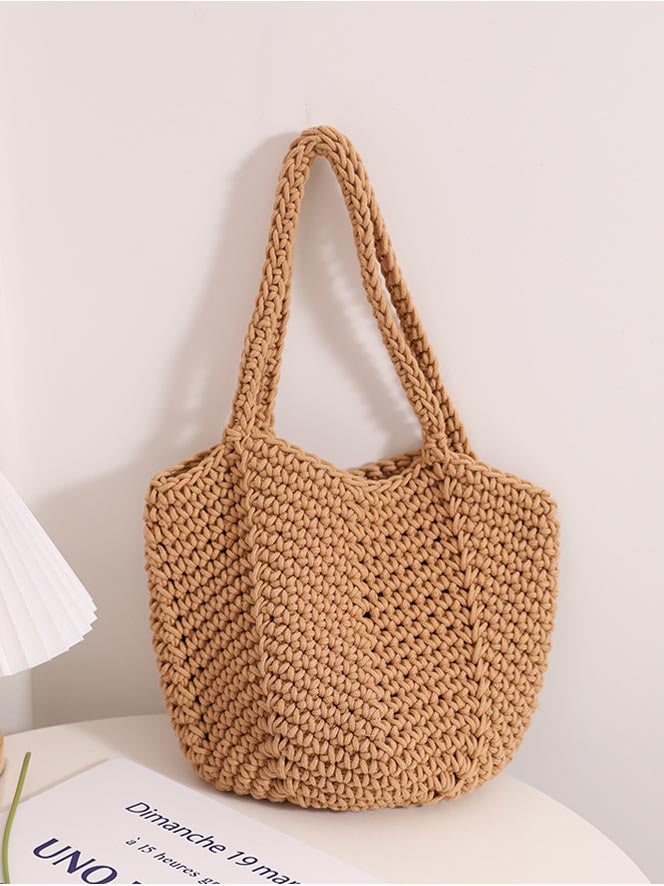 Woven Tote Holiday Beach Bag