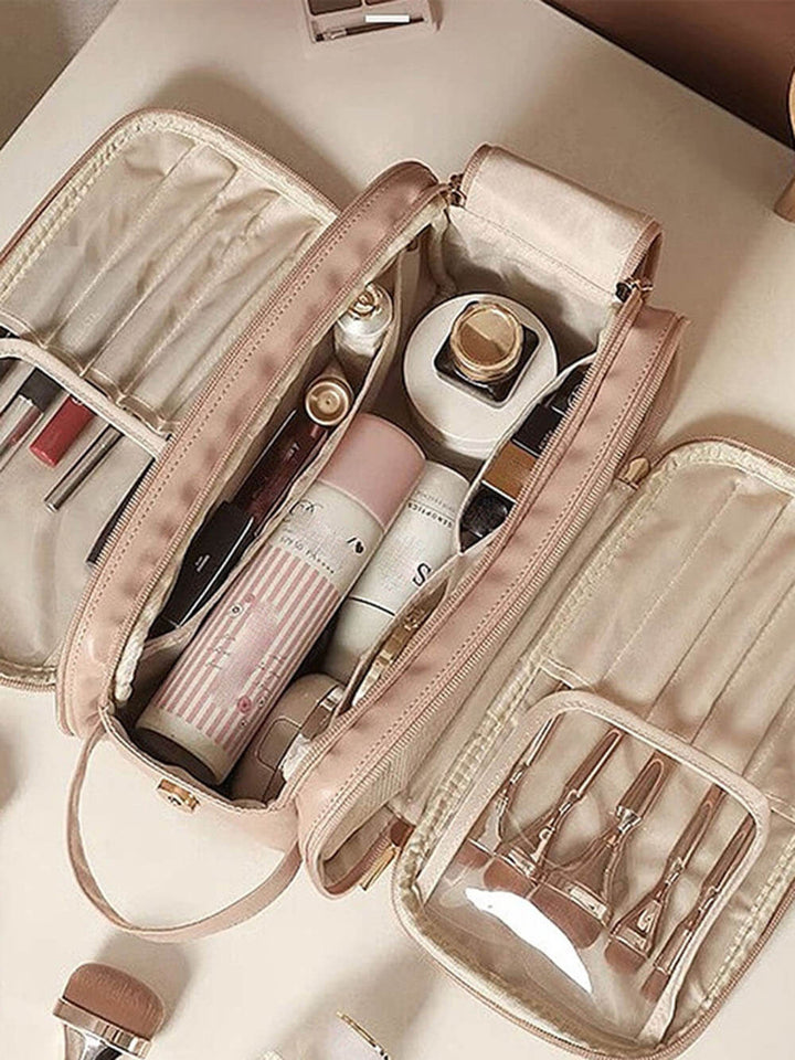 Multifunctional Large-Capacity Portable Makeup Bag