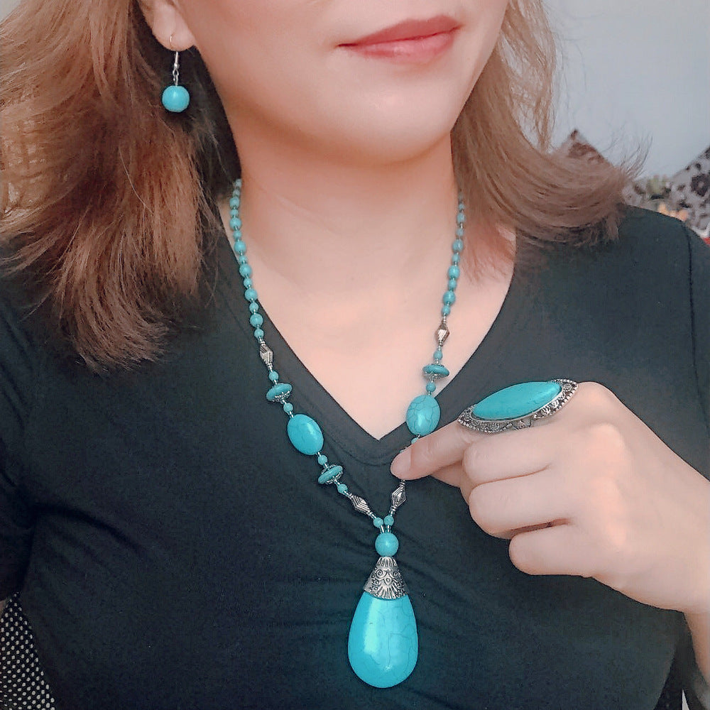 Turquoise Halskette