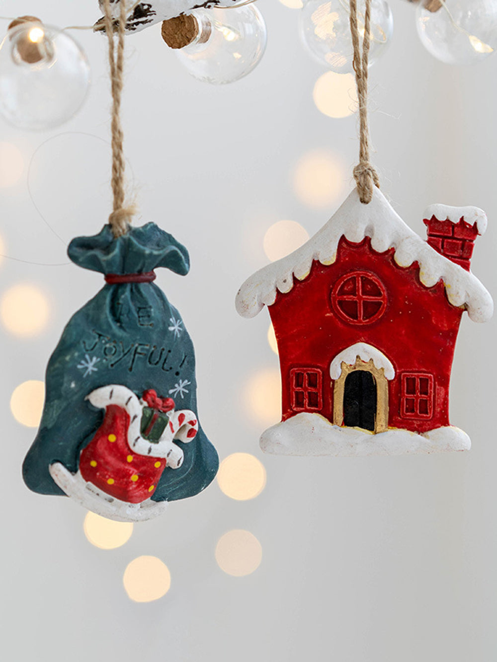 Petit pendentif de décoration d'arbre de Noël