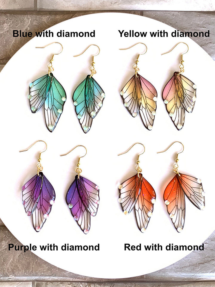 Butterfly Wing Handmade Earrings
