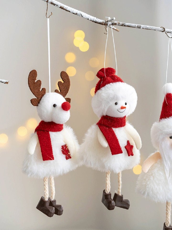 Christmas Tree Plush Doll Decoration Pendant
