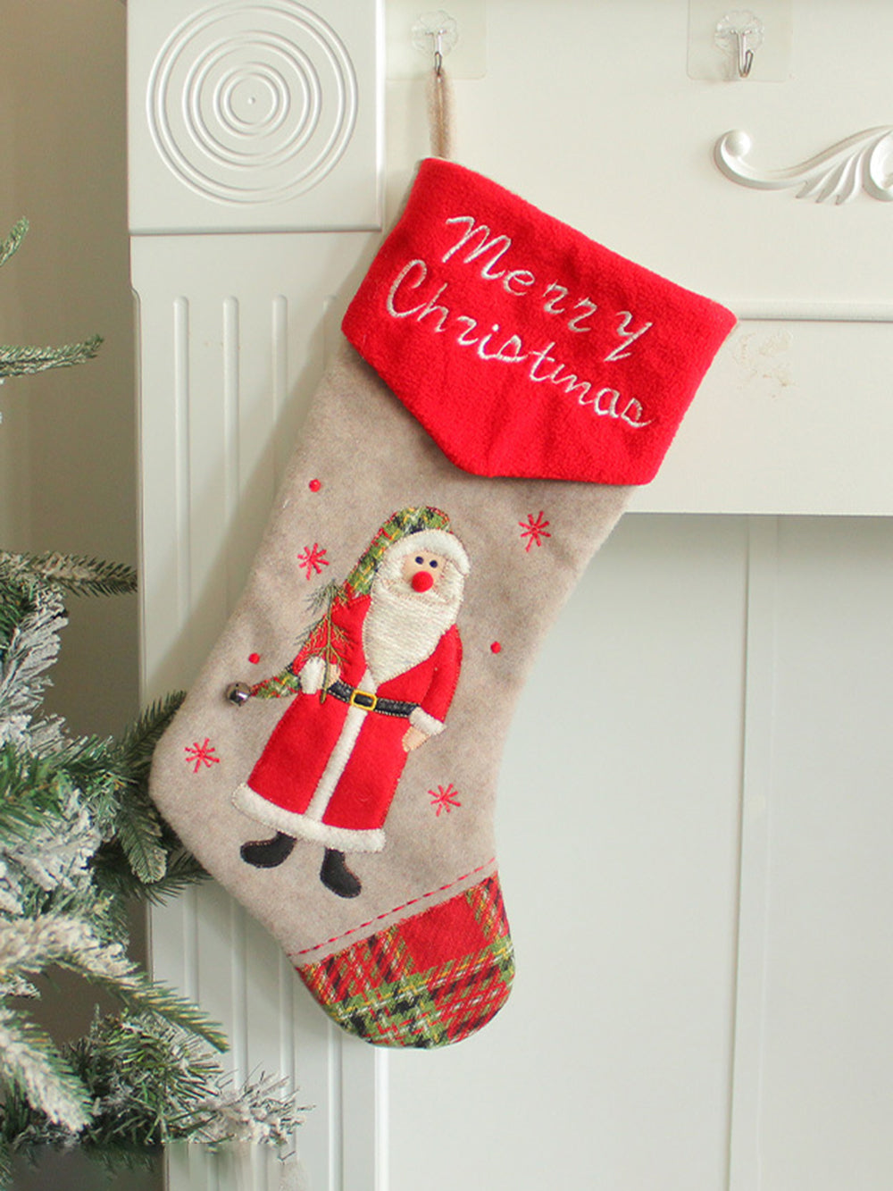 Χριστουγεννιάτικο Δώρο Κάλτσες Candy Bag κρεμαστό παράθυρο