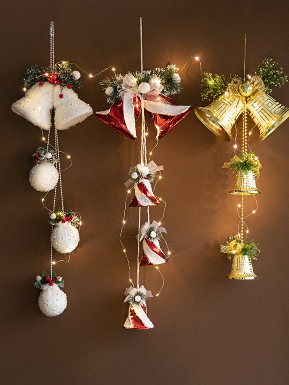 Christmas Bell Pendant Arrangement Decoration