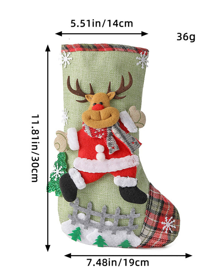 Χριστουγεννιάτικες κάλτσες τσάντες καραμελών