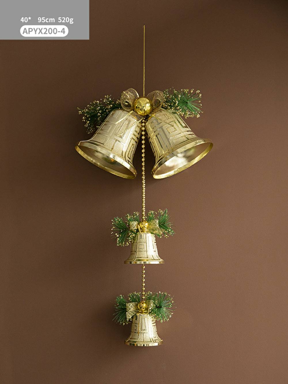 Christmas Bell Pendant Arrangement Decoration