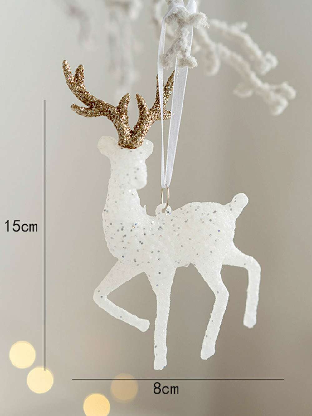 Christmas Elk dekorativt vedhæng