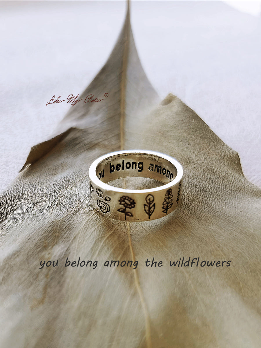 Você pertence ao anel de flores silvestres