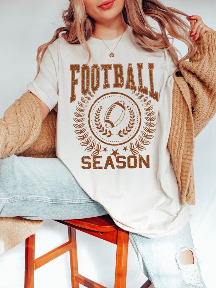 Cute Trendy Football Season T-Shirt