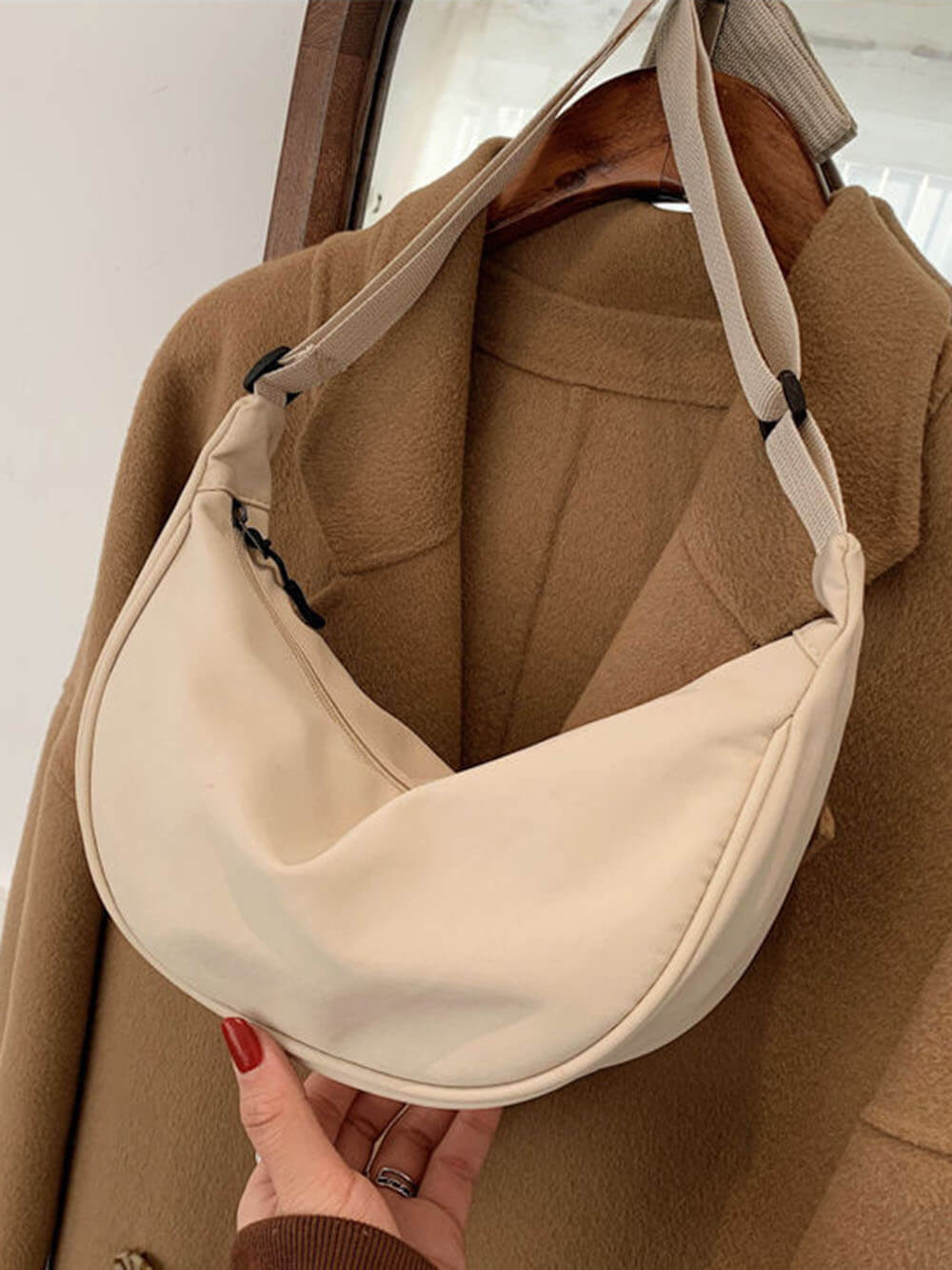 Trendy en-skulder cross-body dumpling bags