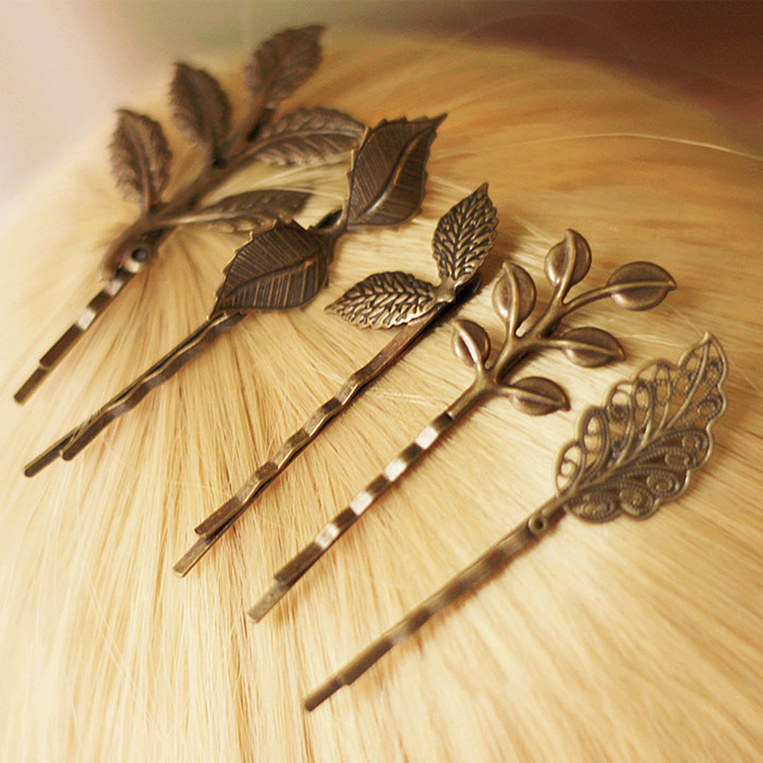 Handmade Jewelry Forest Bronze Hair Accessories Barrette