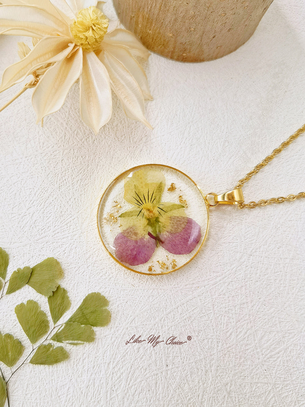 Orchid Elegance Necklace