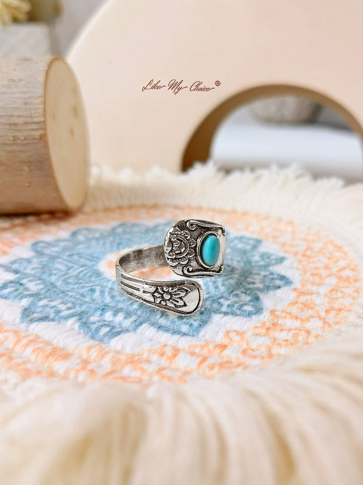 Nastavitelný prsten Ocean Sapphire