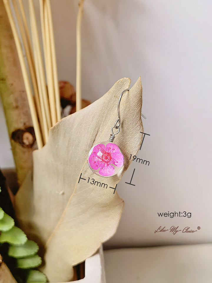 Cherry Blossom korvakoru lasipallo kukka luonto Dangl
