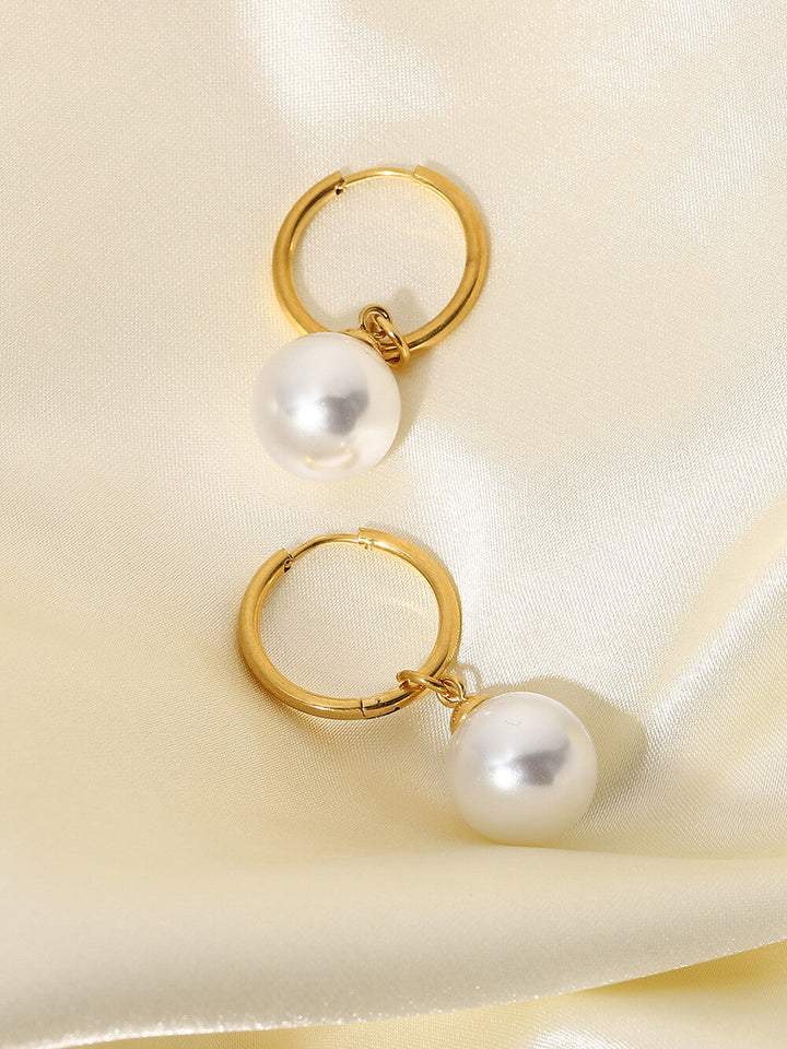 Freshwater Pearl Vintage Earrings