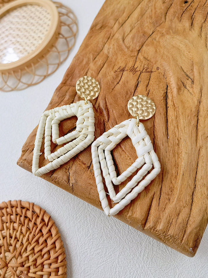 Handmade Bohemian Geometric Earrings