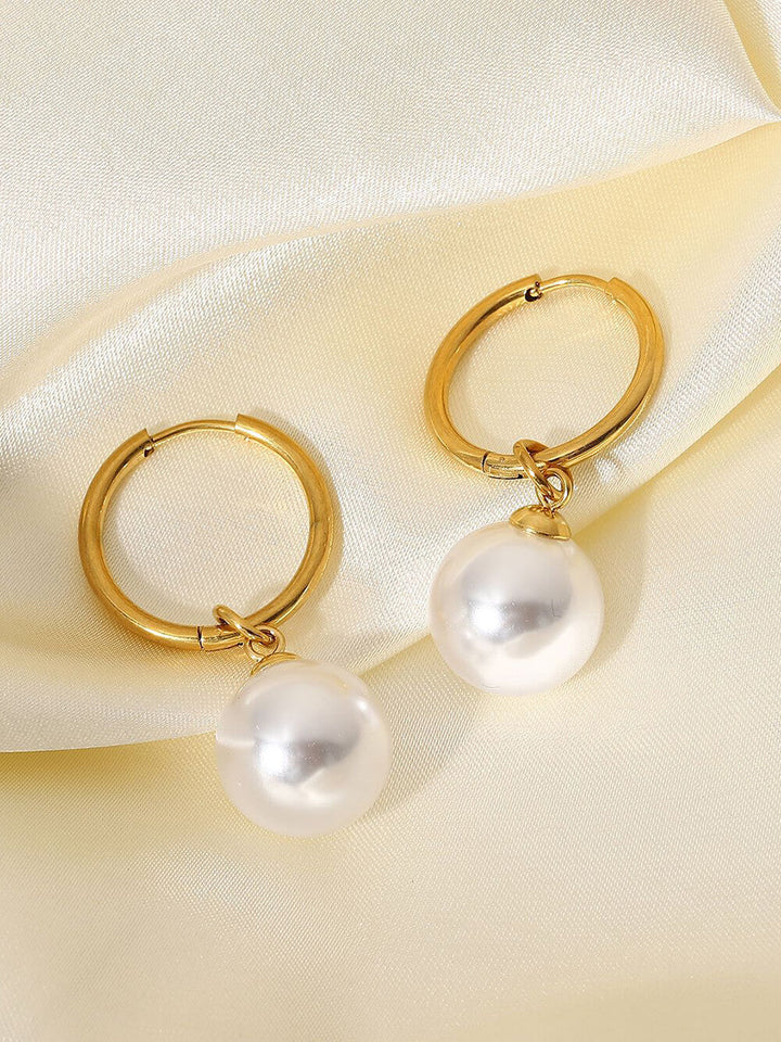 Freshwater Pearl Vintage Earrings