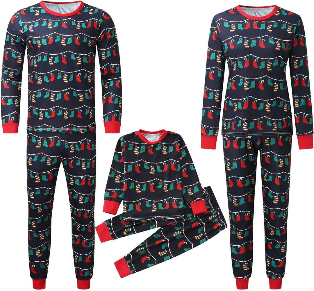 Seturi de pijamale cu bec negru de Crăciun (cu haine pentru câini pentru animale de companie)