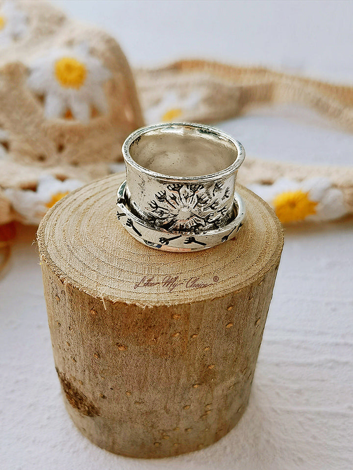 Vintage Löwenzahn Ring