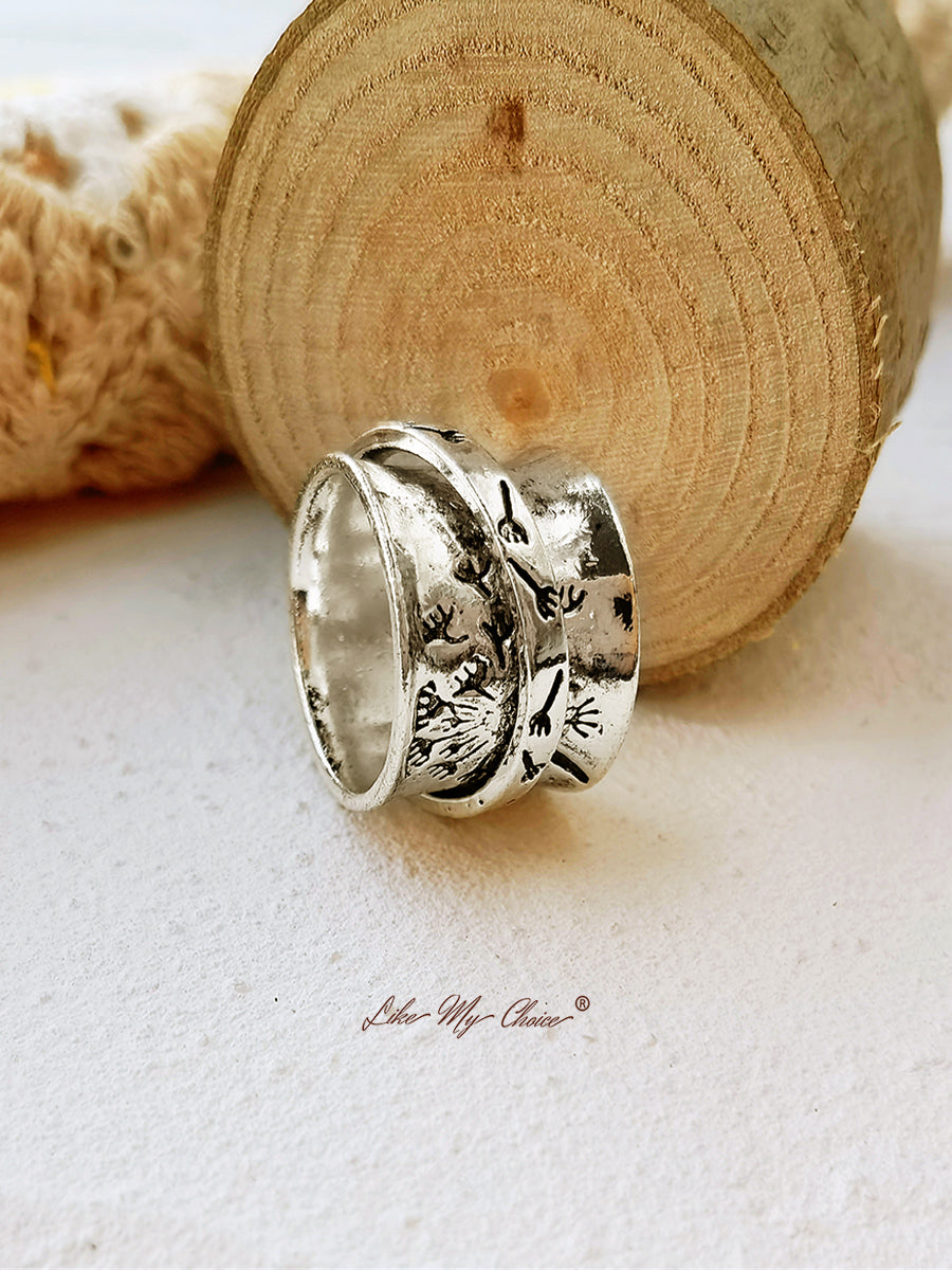 Vintage Dandelion Ring