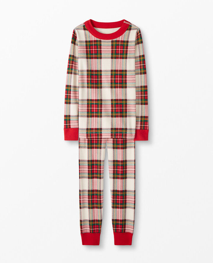 Set de pijamale asortate cu carouri în culori mixte (cu haine pentru câini de companie)