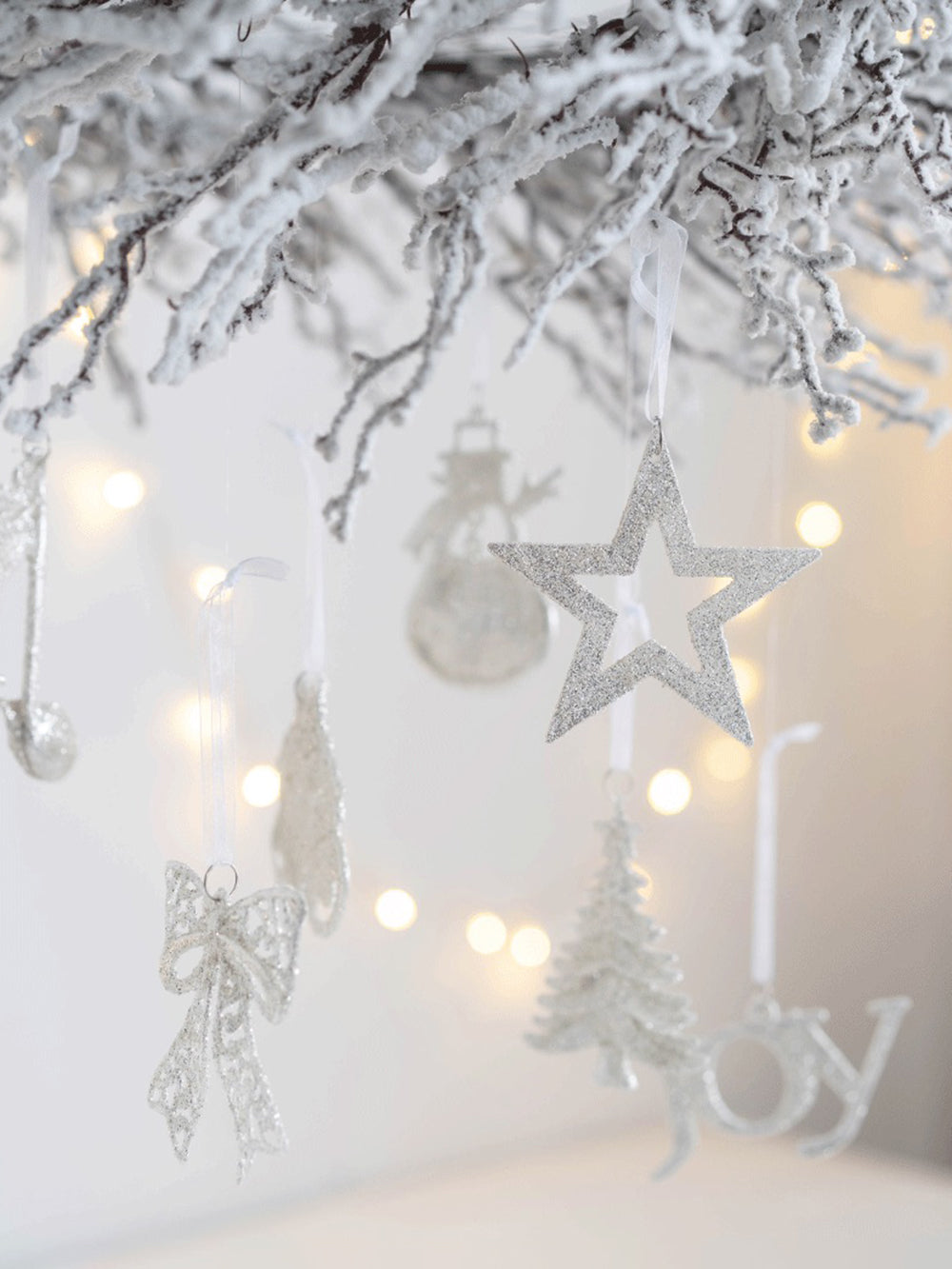 Christmas Glitter Pendants Christmas Tree Decoration