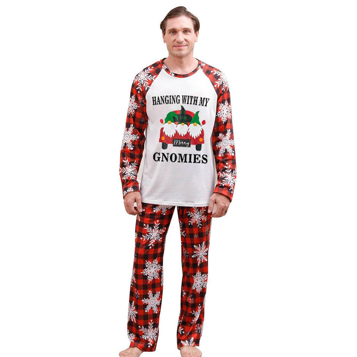 Merry Christmas Santa and Tree Matching Family Pajamas Set