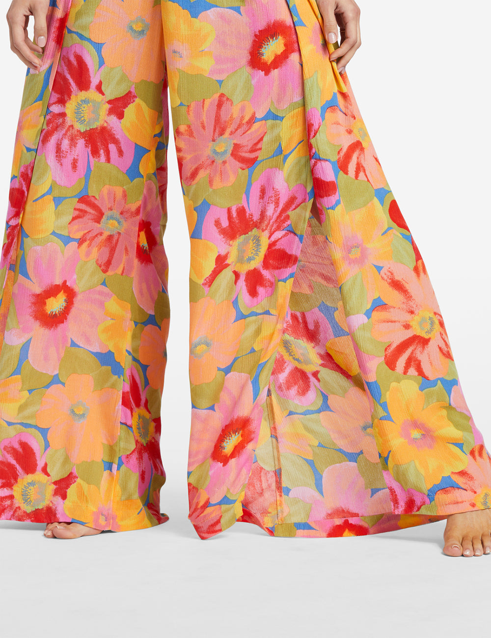 Split Spirit Floral Pants