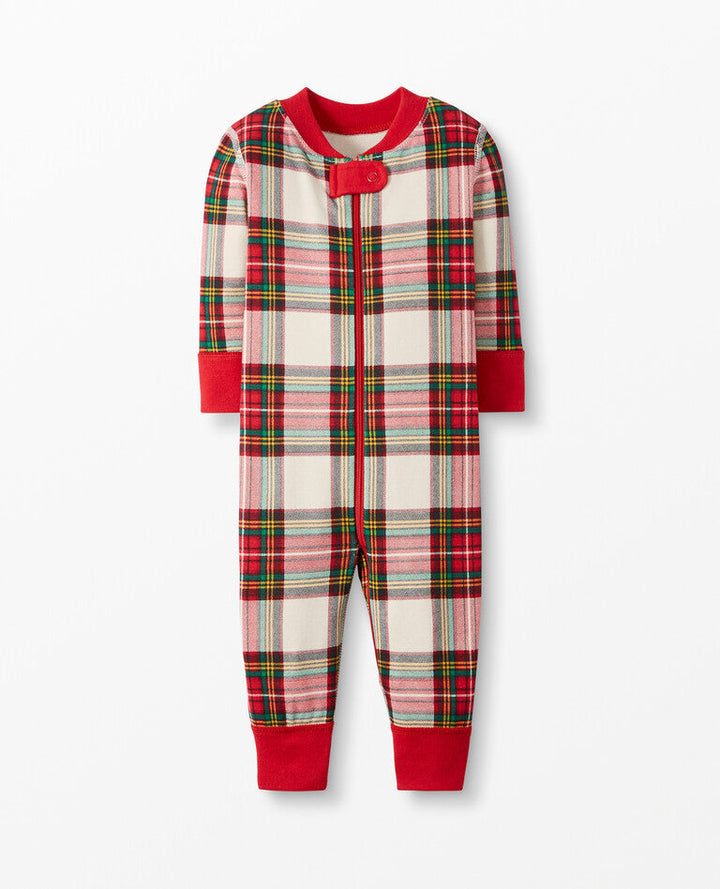 Gemëscht Faarf Plaid Matching Fmalily Pyjamas Set (mat Hausdéieren Kleeder)