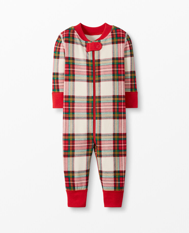 Sekavärinen ruudullinen yhteensopiva Fmalilyn pyjamasetti (lemmikkikoiran vaatteilla)