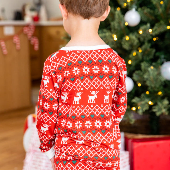 Christmas Elk Fmalily Matching Pyjama