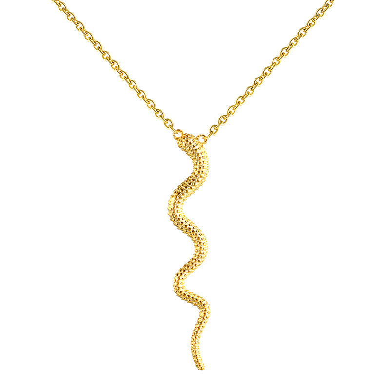 Collier pendentif serpent 925